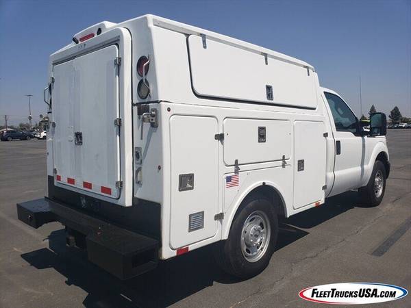 2013 FORD F350- 6.2L, FIBERGLASS KUV UTILITY BED "51k MILES" MUST... for sale in Las Vegas, CA – photo 3