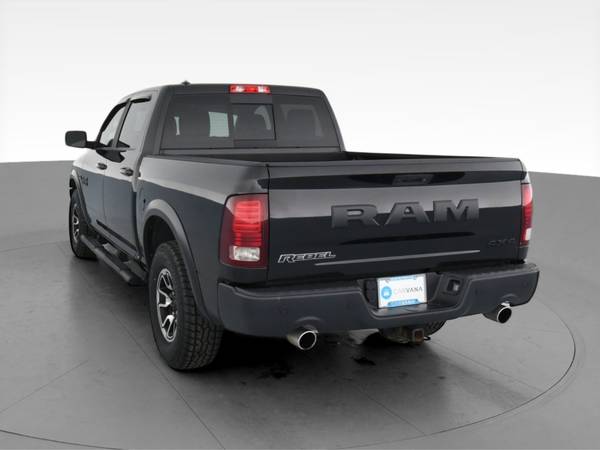2017 Ram 1500 Crew Cab Rebel Pickup 4D 5 1/2 ft pickup Black -... for sale in QUINCY, MA – photo 8