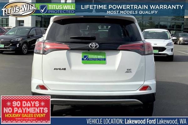 2018 Toyota RAV4 AWD All Wheel Drive RAV 4 SE SUV - cars & trucks -... for sale in Lakewood, WA – photo 3