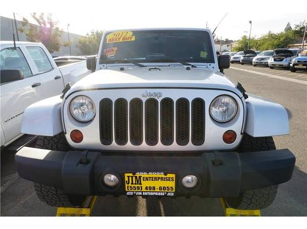 2012 Jeep Wrangler Unlimited Unlimited Sahara Sport Utility 4D for sale in Fresno, CA – photo 3