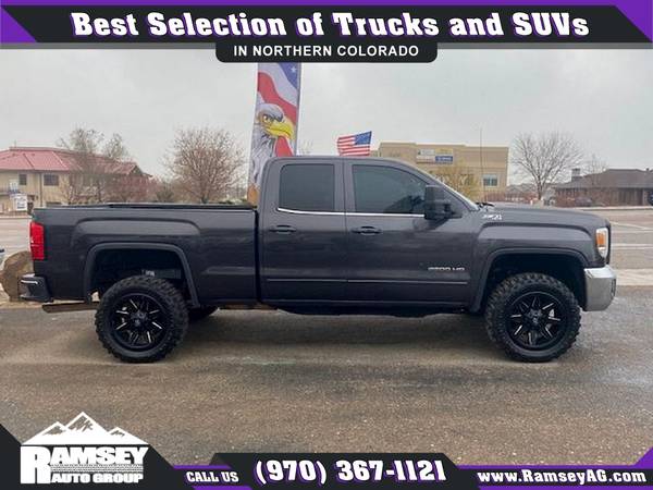 2015 GMC Sierra 2500 HD Double Cab SLE Pickup 4D 4 D 4-D 6 1/2 ft for sale in Greeley, CO – photo 3