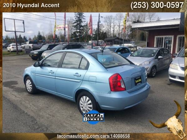 2010 Hyundai Accent GLS 4dr Sedan - - by dealer for sale in Tacoma, WA – photo 3