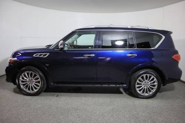 2017 INFINITI QX80, Hermosa Blue - cars & trucks - by dealer -... for sale in Wall, NJ – photo 2