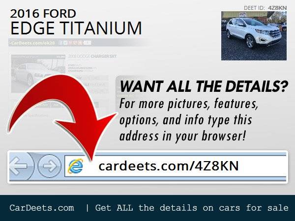 2016 FORD EDGE TITANIUM - - by dealer - vehicle for sale in Greensboro, NC – photo 24