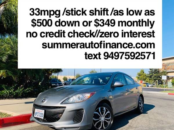 2011 MAZDA 3 SPORT 33MPG BAD CREDIT OK LOW DOWN PAYMENT OF - cars &... for sale in Costa Mesa, CA – photo 24