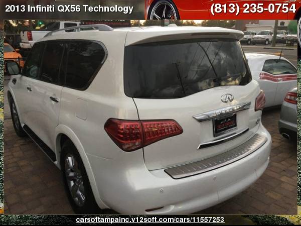 2013 Infiniti QX56 Technology Pack Technology Package for sale in TAMPA, FL – photo 4