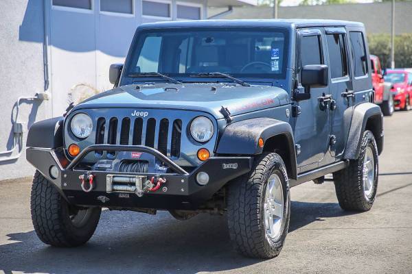 2008 Jeep Wrangler Unlimited Rubicon suv Steel Blue Metallic - cars for sale in Sacramento, NV – photo 3