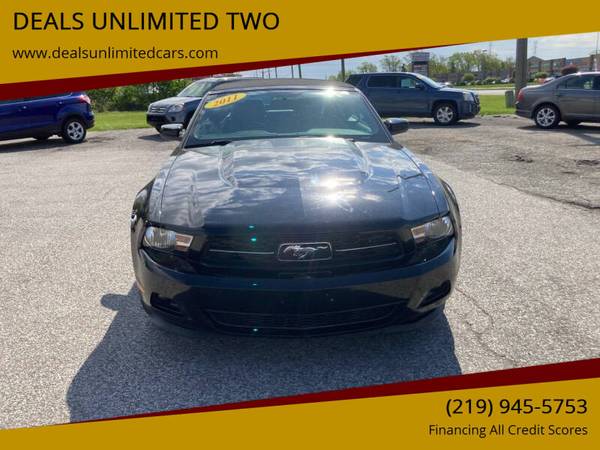 2011 Ford Mustang convertible - Triple Black - 101k miles - cars & for sale in Merrillville, IL – photo 6