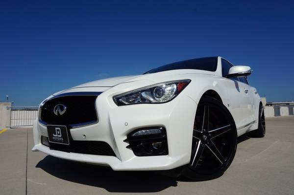 2014 INFINITI Q50 Sport AWD *(( Custom, Pearl White, LOADED ))* for sale in Austin, TX – photo 4