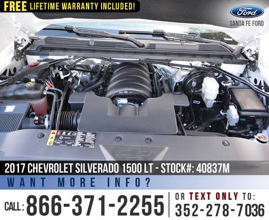 ‘17 Chevrolet Silverado 1500 LT *** Camera, SIRIUS, Touchscreen ***... for sale in Alachua, FL – photo 10
