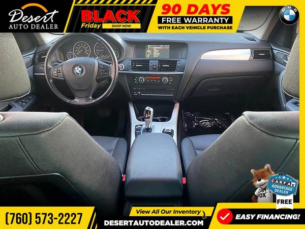 2013 BMW X3 xDrive28i AWD 75,000 MILES xDrive28i SUV with 75,000... for sale in Palm Desert , CA – photo 11