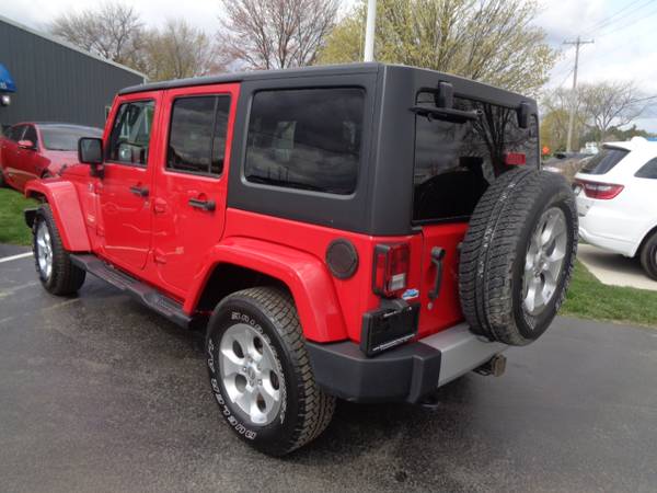 2014 Jeep Wrangler Unlimited 4WD 4dr Sahara - - by for sale in Frankenmuth, MI – photo 3