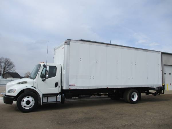 2014 Freightliner 24'-26' (Box Trucks) W/ Lift Gates and Walk Ramps for ...