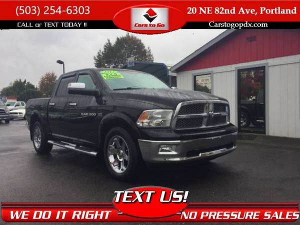 2012 Ram 1500 Crew Cab Laramie 4D 5 1/2 ft Cars and Trucks Dodge for sale in Portland, OR