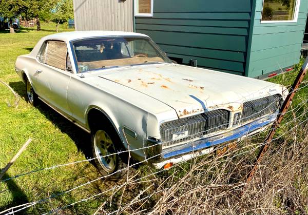 Classic 1968 Mercury Cougar Project for sale in Eugene, OR – photo 3