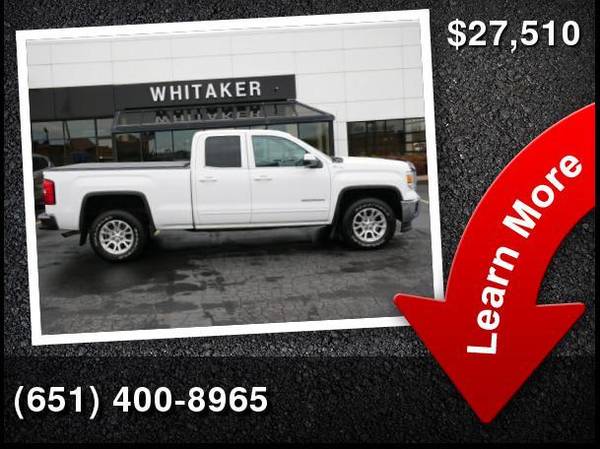 2015 GMC Sierra 1500 SLE - - by dealer - vehicle for sale in Forest Lake, MN