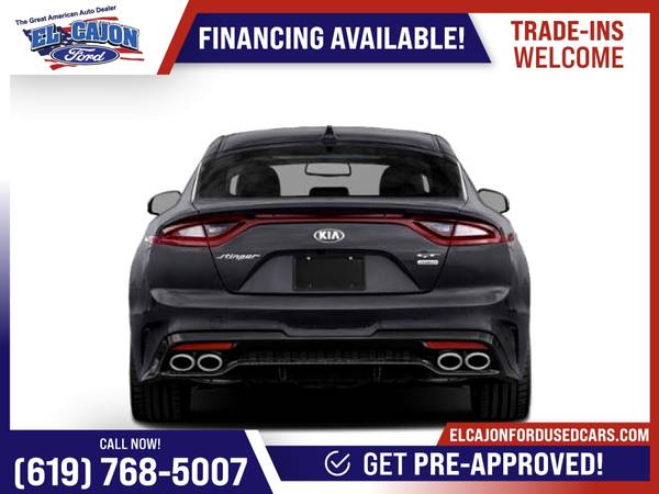 2018 KIA Stinger GT1 GT 1 GT-1 FOR ONLY 546/mo! for sale in Santee, CA – photo 8