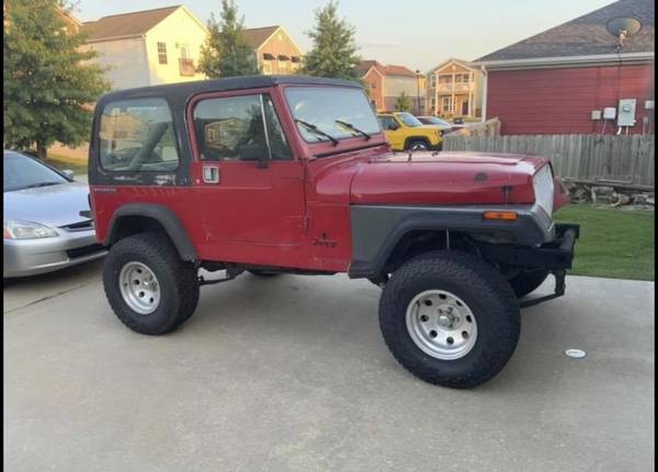1990 Jeep Wrangler YJ - cars & trucks - by owner - vehicle... for sale in Fayetteville, AR – photo 3