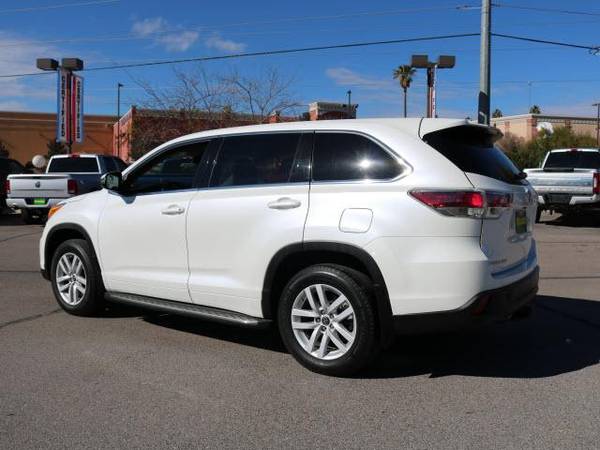 2016 Toyota Highlander suv White for sale in El Paso, TX – photo 3