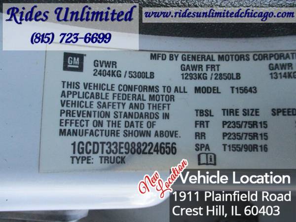 2008 Chevrolet Colorado LT - - by dealer - vehicle for sale in Crest Hill, IL – photo 17