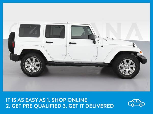 2016 Jeep Wrangler Unlimited Sahara Sport Utility 4D suv White for sale in York, PA – photo 10