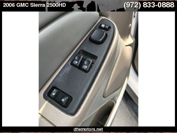 2006 GMC Sierra 2500HD 4WD SLE1 Ext Cab Diesel for sale in Lewisville, TX – photo 12