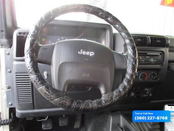 2004 Jeep Wrangler 5 SPEED MANUAL SOFT TOP for sale in Woodland, OR – photo 6