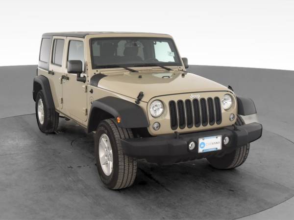 2017 Jeep Wrangler Unlimited Sport S Sport Utility 4D suv Beige - -... for sale in Harker Heights, TX – photo 16