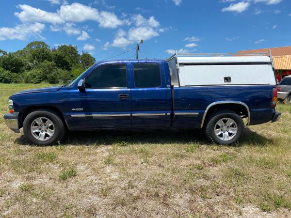 2000 Chevy Silverado extended cab with topper - - by for sale in Punta Gorda, FL – photo 4