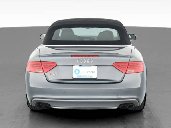 2014 Audi S5 Premium Plus Convertible 2D Convertible Gray - FINANCE... for sale in South Bend, IN – photo 9