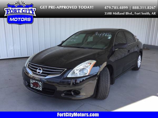 2012 Nissan Altima 4dr Sdn I4 CVT 2.5 S for sale in fort smith, AR