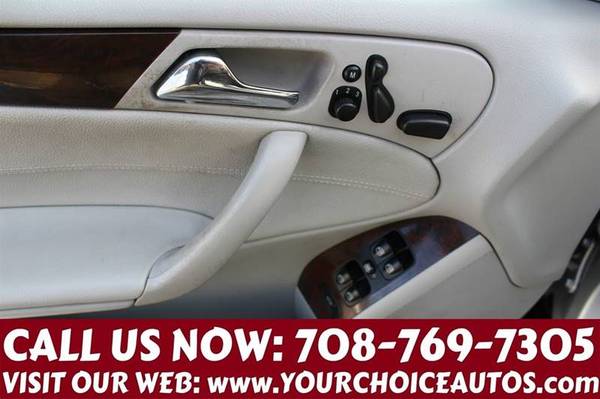 2007*MERCEDES-BENZ*C-CLASS*C280 LEATHER SUNROOF KYLS GOOD TIRES 930574 for sale in posen, IL – photo 14