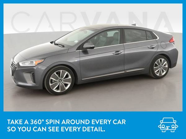 2017 Hyundai Ioniq Hybrid Limited Hatchback 4D hatchback Gray for sale in Washington, District Of Columbia – photo 3