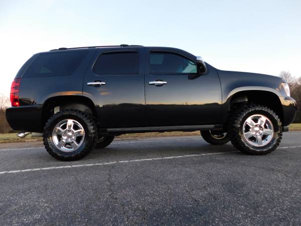 LIFTED 13 CHEVY TAHOE LTZ 4X4 LEATHER *SUNROOF* NEW 33'S* 94K... for sale in KERNERSVILLE, NC – photo 3