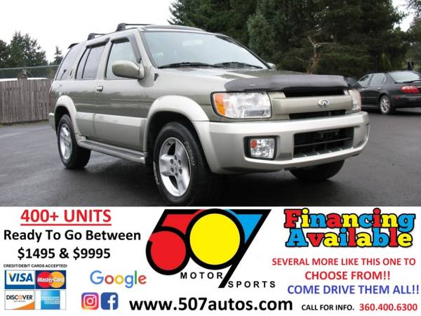 2002 Infiniti QX4 4dr SUV Luxury 4WD - cars & trucks - by dealer -... for sale in Roy, WA