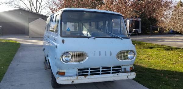 1965 Ford Econoline Falcon Van - cars & trucks - by owner - vehicle... for sale in Clinton Township, MI – photo 2