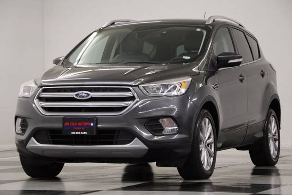 SPORTY Gray ESCAPE 2017 Ford Titanium SUV HEATED LEATHER for sale in Clinton, MO – photo 18
