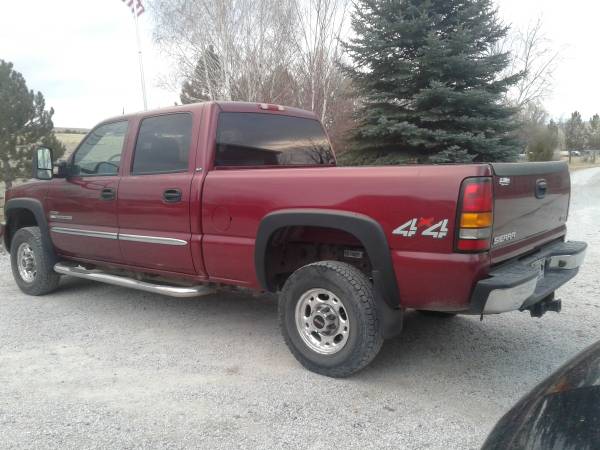 1 owner 2004 GMC 2500 Duramax Crewcab 4x4 - cars & trucks - by owner... for sale in Belgrade, MT – photo 4