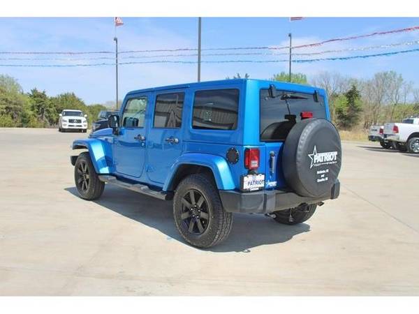 2014 Jeep Wrangler SUV Unlimited Sahara - - by dealer for sale in Chandler, OK – photo 5