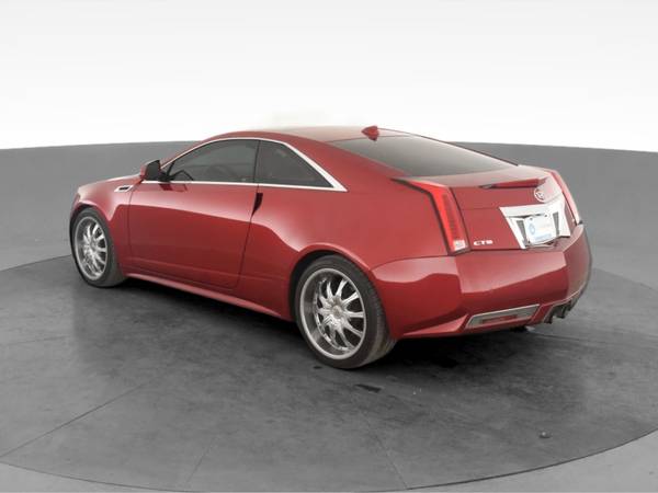 2011 Caddy Cadillac CTS 3.6 Coupe 2D coupe Red - FINANCE ONLINE -... for sale in Van Nuys, CA – photo 7