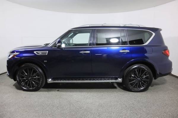 2019 INFINITI QX80, Hermosa Blue - cars & trucks - by dealer -... for sale in Wall, NJ – photo 2