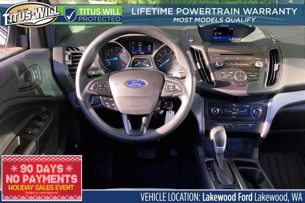 2017 Ford Escape S SUV - cars & trucks - by dealer - vehicle... for sale in Lakewood, WA – photo 4