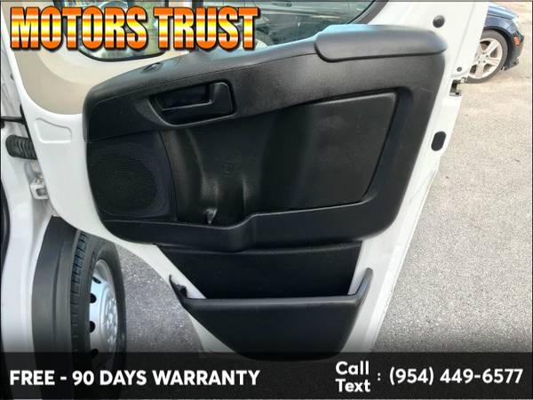 2017 Ram ProMaster Cargo Van 2500 High Roof 159" WB BAD CREDIT NO... for sale in Miami, FL – photo 16
