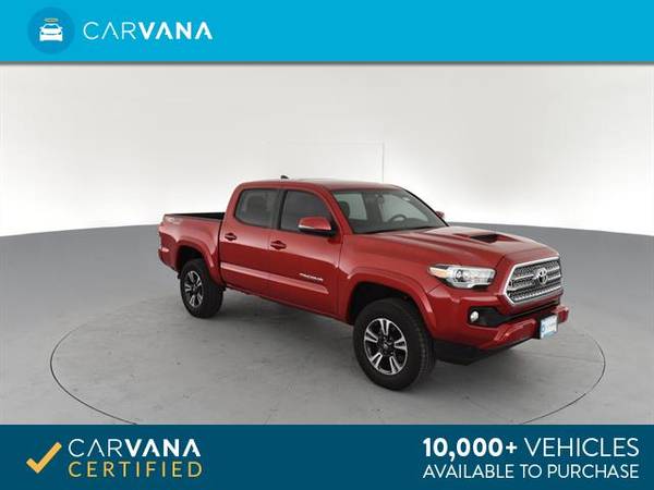 2017 Toyota Tacoma Double Cab TRD Sport Pickup 4D 5 ft pickup Red - for sale in Arlington, District Of Columbia – photo 9