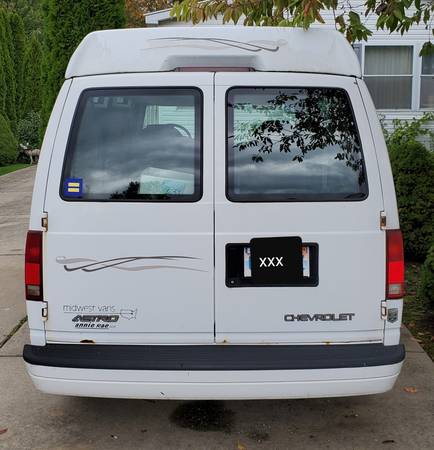 1999 Chevy Astro Conversion Van - $3000 OBO for sale in Dimondale, MI – photo 5