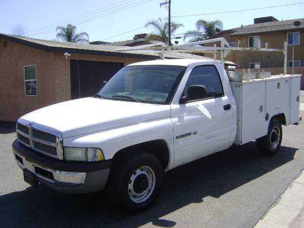 Dodge Ram 2500 Utility Truck Ladder Rack 1 Owner Government Service... for sale in Corona, CA – photo 4