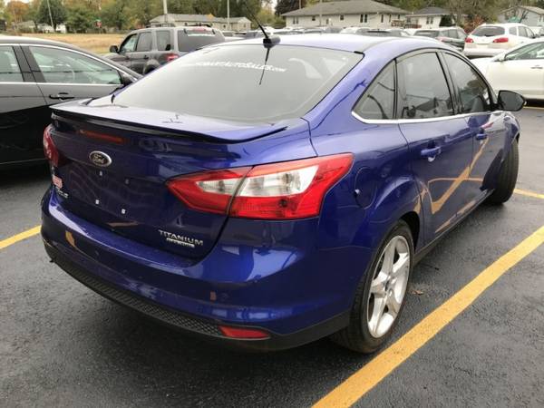2013 FORD FOCUS TITANIUM $500-$1000 MINIMUM DOWN PAYMENT!! CALL OR... for sale in Hobart, IL – photo 4