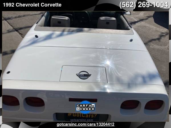 1992 Chevrolet Corvette 2dr Convertible - cars & trucks - by dealer... for sale in Bellflower, CA – photo 9