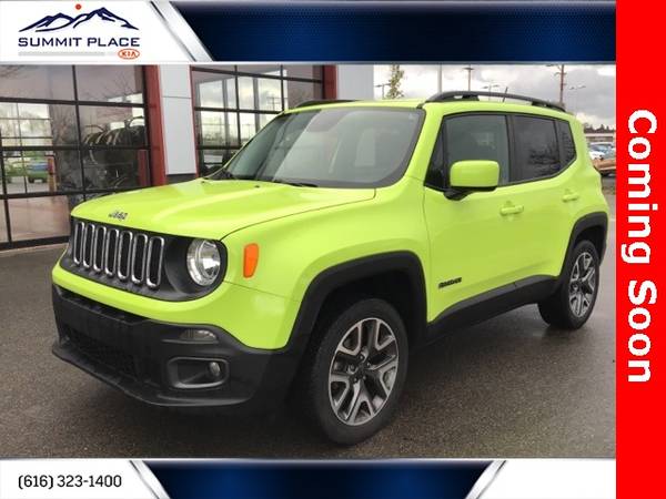 2017 Jeep Renegade Green FOR SALE - GREAT PRICE! for sale in Grand Rapids, MI – photo 2