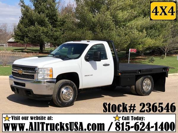 FLATBED & STAKE SIDE TRUCKS CAB AND CHASSIS DUMP TRUCK 4X4 Gas for sale in Bloomington, IN – photo 15